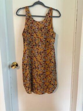 Pink Republic Yellow Floral Mini Dress